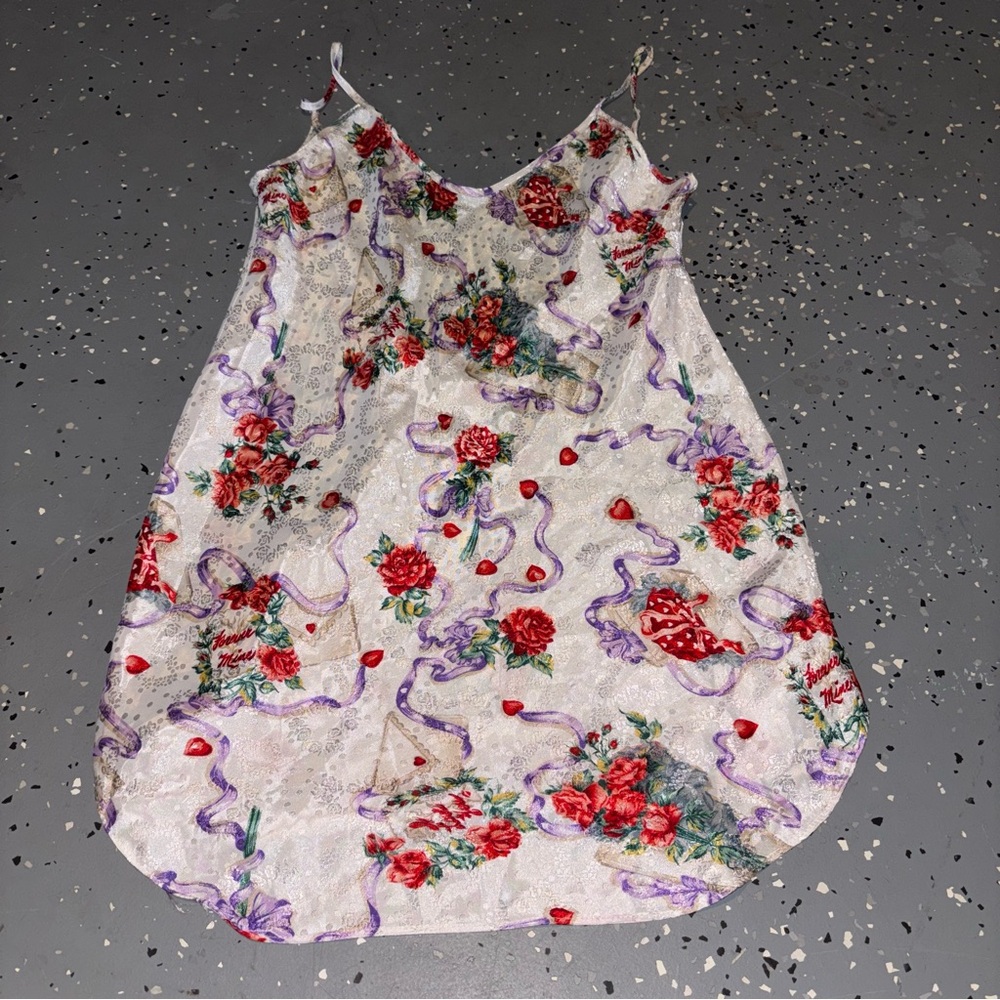 Jenny Buchanan Vintage Floral Slip Dress
